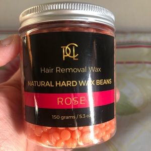 Natural hard wax beans